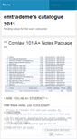 Mobile Screenshot of emtrademe.wordpress.com