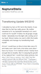 Mobile Screenshot of napturalstella.wordpress.com