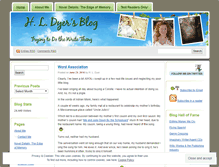 Tablet Screenshot of hldyer.wordpress.com