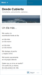 Mobile Screenshot of desdecubierta.wordpress.com