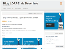 Tablet Screenshot of lorps.wordpress.com