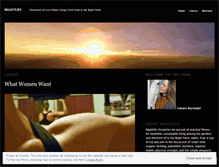 Tablet Screenshot of inthenightlife.wordpress.com