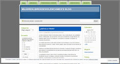 Desktop Screenshot of mujereslibresdeviolenciamex.wordpress.com