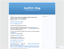 Tablet Screenshot of graffii3.wordpress.com