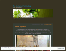 Tablet Screenshot of enchantedfloristoldtown.wordpress.com