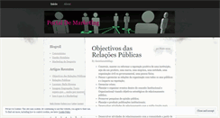 Desktop Screenshot of portaldemarketing.wordpress.com