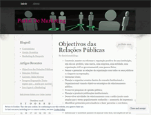 Tablet Screenshot of portaldemarketing.wordpress.com
