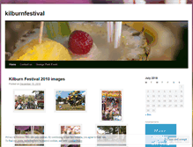 Tablet Screenshot of kilburnfestival.wordpress.com