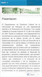 Mobile Screenshot of extensionculturaludea.wordpress.com