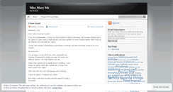 Desktop Screenshot of missmarymc.wordpress.com
