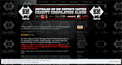 Desktop Screenshot of hiphopsupportscanteen.wordpress.com