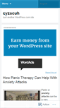 Mobile Screenshot of cyzacuh.wordpress.com