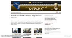 Desktop Screenshot of nevadageorgewashingtonwireddotorg.wordpress.com