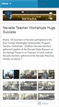 Mobile Screenshot of nevadageorgewashingtonwireddotorg.wordpress.com