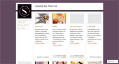 Desktop Screenshot of crossingthefinishline366.wordpress.com
