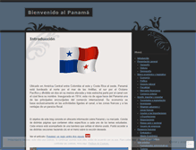 Tablet Screenshot of fichepayspanama.wordpress.com