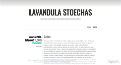 Desktop Screenshot of lavandulastoechas.wordpress.com