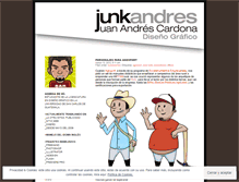 Tablet Screenshot of junkandres.wordpress.com