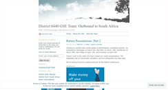 Desktop Screenshot of gsesouthafrica.wordpress.com