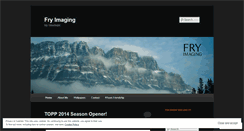 Desktop Screenshot of fryimaging.wordpress.com