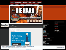 Tablet Screenshot of diehard4raw.wordpress.com