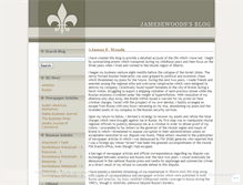 Tablet Screenshot of jamesewoods.wordpress.com