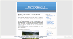 Desktop Screenshot of harrygreenwell.wordpress.com