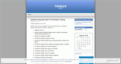 Desktop Screenshot of naqsyabandiah.wordpress.com