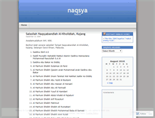 Tablet Screenshot of naqsyabandiah.wordpress.com