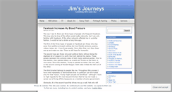 Desktop Screenshot of jimsjourney.wordpress.com