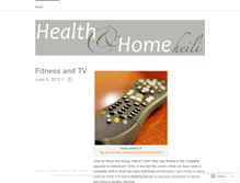 Tablet Screenshot of healthandhomeheili.wordpress.com