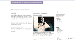 Desktop Screenshot of anemotionalreaction.wordpress.com