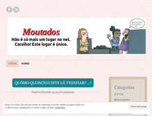 Tablet Screenshot of moutados.wordpress.com