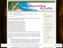 Tablet Screenshot of prescribingreality.wordpress.com