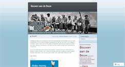 Desktop Screenshot of bouwenaandebouw.wordpress.com