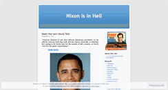 Desktop Screenshot of nixonisinhell.wordpress.com