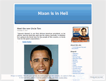 Tablet Screenshot of nixonisinhell.wordpress.com