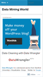Mobile Screenshot of dataminingworld.wordpress.com