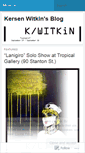 Mobile Screenshot of kersenwitkin.wordpress.com
