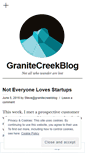 Mobile Screenshot of granitecreekblog.wordpress.com