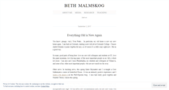 Desktop Screenshot of malmskog.wordpress.com