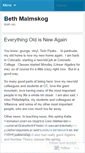 Mobile Screenshot of malmskog.wordpress.com