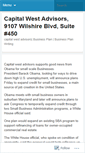 Mobile Screenshot of capitalwestadvisors.wordpress.com