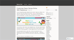 Desktop Screenshot of demogirl.wordpress.com