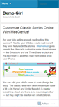 Mobile Screenshot of demogirl.wordpress.com