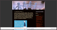 Desktop Screenshot of nusocial.wordpress.com