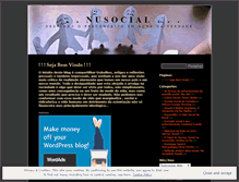 Tablet Screenshot of nusocial.wordpress.com