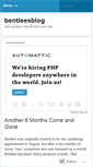 Mobile Screenshot of bentleesblog.wordpress.com