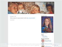 Tablet Screenshot of jessiefosterismissing.wordpress.com