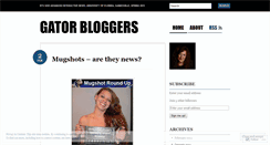 Desktop Screenshot of gatorbloggers.wordpress.com